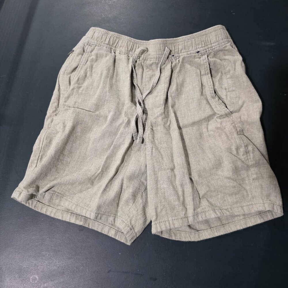 Hollister Linen Shorts  Light Green Size XS